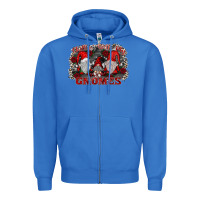 True Royal chillin with my gnomies Zipper Hoodie - SublimationCraftShop