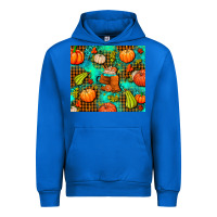 Cobalt pumpkin spice and pumpkin Urban Hoodie - AdoDesignShop