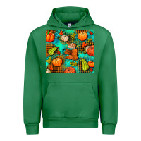 Emerald pumpkin spice and pumpkin Urban Hoodie - AdoDesignShop