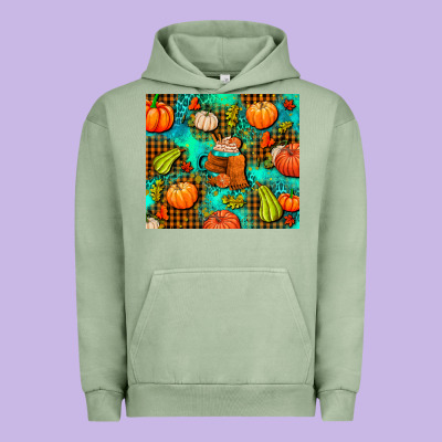 Pumpkin Spice And Pumpkin Urban Hoodie Designed By Adodesignshop