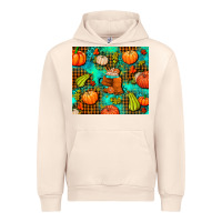 Sandshell pumpkin spice and pumpkin Urban Hoodie - AdoDesignShop
