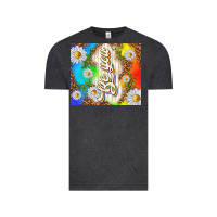 Vintage Black be you with daisies Vintage Tee - TumblerDesignByShophia