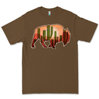 Cacao Cactus Bison Silhouette Premium Tee - Bettercallsaul