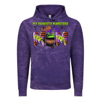 Cloud Purple my favorite monsters calls me mom Vintage Hoodie - CowGirlArtShop