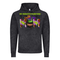 Vintage Black my favorite monsters calls me mom Vintage Hoodie - CowGirlArtShop