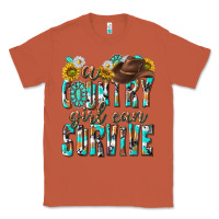 Copper Western a Country Girl Can Survive Classic Tee - texasbilliewilder