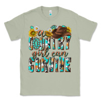 Matcha Western a Country Girl Can Survive Classic Tee - texasbilliewilder