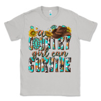 Moon Dust Western a Country Girl Can Survive Classic Tee - texasbilliewilder