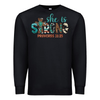 Black she is strong Premium Sweatshirt - Artiststas