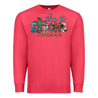 Cardinal she is strong Premium Sweatshirt - Artiststas