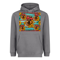 Storm german shepherd with sunflowers Heavyweight Hoodie - Artiststas