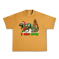 Peanut Butter T- Rex X-Mas Mood Urban Heavy Tee - RanaPortraitStore