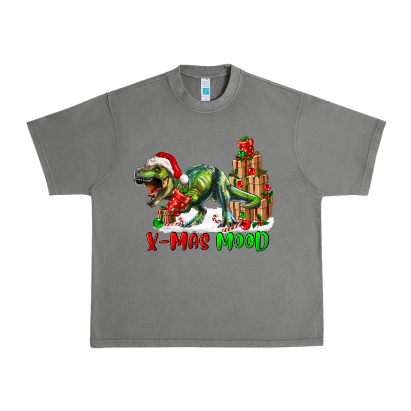T- Rex X-mas Mood Urban Heavy Tee by RanaPortraitStore | Teevron