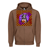 Chestnut Halloween American Pitbull Terrier Zipper Hoodie - LillyAllenDesigns