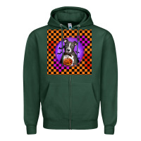 Sports Green Halloween American Pitbull Terrier Zipper Hoodie - LillyAllenDesigns