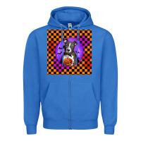 True Royal Halloween American Pitbull Terrier Zipper Hoodie - LillyAllenDesigns