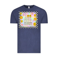 Vintage Denim too many kids not enough caffeine Vintage Tee - TumblerDesignByShophia