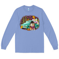 Colony Blue Western rabbit Easter Day Long Sleeve Tee - CowGirlArtShop