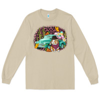 Mushroom Western rabbit Easter Day Long Sleeve Tee - CowGirlArtShop