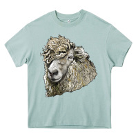 Arona lincoln sheep head Heavy Core Tee - LillyAllenDesigns