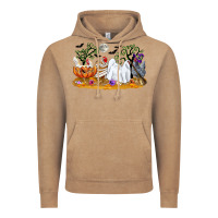 Vintage Coffee halloween chicken Vintage Hoodie - CowGirlArtShop