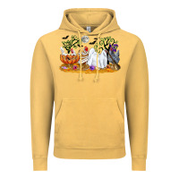 Vintage Mustard halloween chicken Vintage Hoodie - CowGirlArtShop