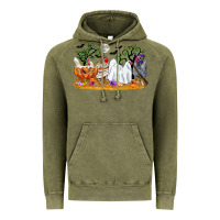 Vintage Olive halloween chicken Vintage Hoodie - CowGirlArtShop