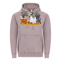 Vintage Zinc halloween chicken Vintage Hoodie - CowGirlArtShop