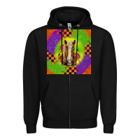 Black Halloween Belgian Horse Zipper Hoodie - LillyAllenDesigns