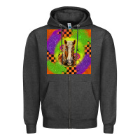 Charcoal Heather Halloween Belgian Horse Zipper Hoodie - LillyAllenDesigns