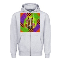 Heather Grey Halloween Belgian Horse Zipper Hoodie - LillyAllenDesigns