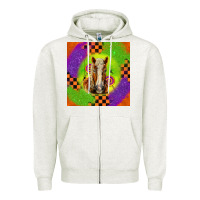 Oatmeal Heather Halloween Belgian Horse Zipper Hoodie - LillyAllenDesigns
