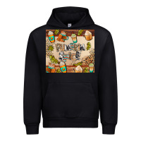 Black pumpkin spice Urban Hoodie - AdoDesignShop
