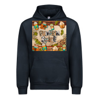 Navy pumpkin spice Urban Hoodie - AdoDesignShop