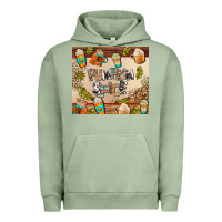 Pigment Oil Green pumpkin spice Urban Hoodie - AdoDesignShop