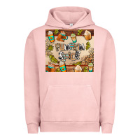 Pigment Salmon pumpkin spice Urban Hoodie - AdoDesignShop