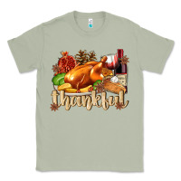 Matcha Thankful with Turkey Classic Tee - texasbilliewilder