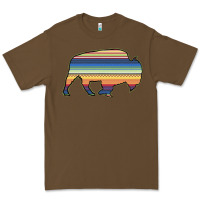 Cacao Aztec Bison Silhouette Premium Tee - Bettercallsaul