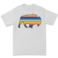 Dove Grey Aztec Bison Silhouette Premium Tee - Bettercallsaul
