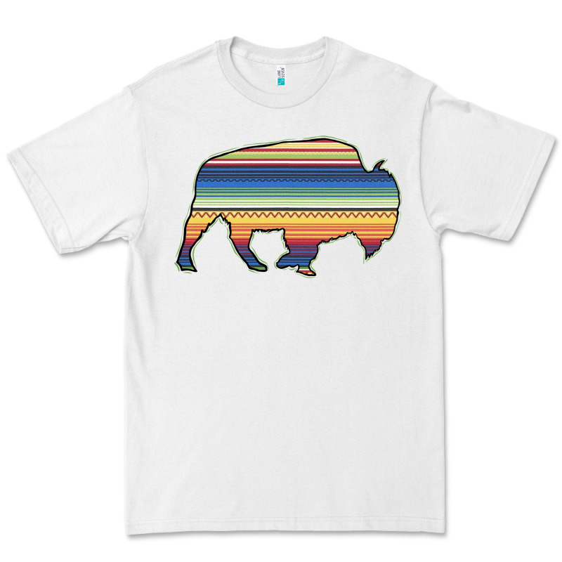Aztec Bison Silhouette Premium Tee by Bettercallsaul | Teevron
