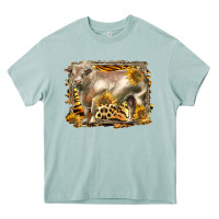 Arona western charolais bull Heavy Core Tee - LillyAllenDesigns