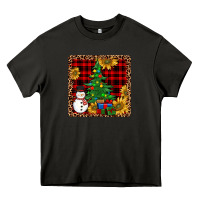 Asphalt snowman trees coaster Heavy Core Tee - JahusDesignShop