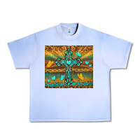 Grape Ice western cross Urban Heavy Tee - TumblerDesignByShophia