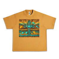 Peanut Butter western cross Urban Heavy Tee - TumblerDesignByShophia