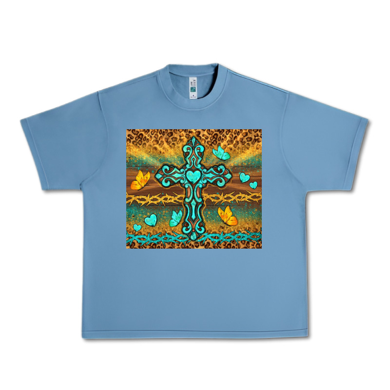 Western Cross Urban Heavy Tee by TumblerDesignByShophia | Teevron