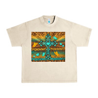 Sandshell western cross Urban Heavy Tee - TumblerDesignByShophia