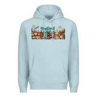 Blue Mist registered nurse libbey glass Premium Hoodie - BundleAndBundleShop