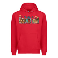 Red registered nurse libbey glass Premium Hoodie - BundleAndBundleShop