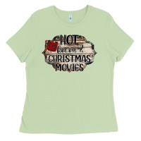 Matcha hot cocoa and christmas movies Ladies Tee - Bettercallsaul
