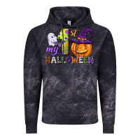 Cloud Black my first halloween Vintage Hoodie - CowGirlArtShop